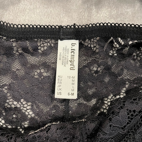 WACOAL B.tempt’d bra panty thong set ciao Bella balconette bow lingerie Lack - Picture 3 of 6